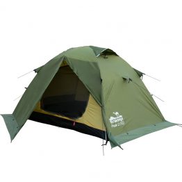 Палатка Tramp Peak 3 (V2) зеленая