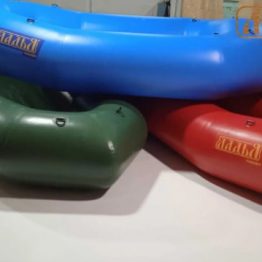 Naduvnoj pakraft Lad'ya LP-245 Kayak Komfort zelenyj